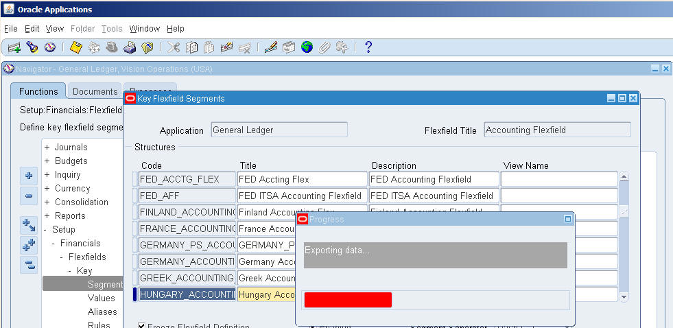 Data Loader : Data Export Progress